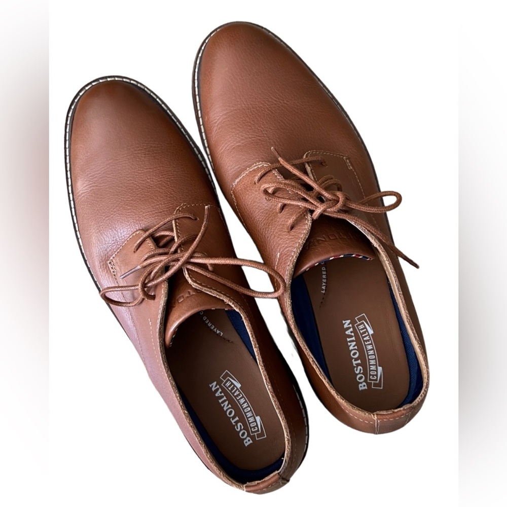 GUC Needs New Sole Men's Commonwealth Bostonian Dezmin Plain Toe Derby Shoes